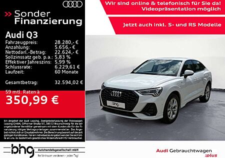 Audi Q3 45 TFSIe Sportback S tronic S line Kamera