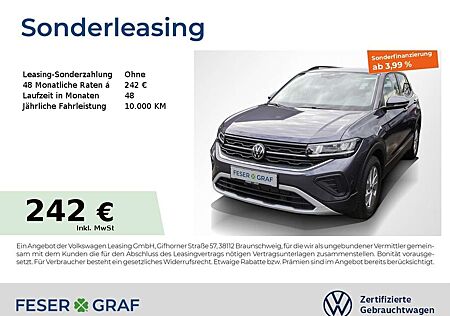 VW T-Cross Volkswagen Life 1.0 TSI APP ACC LED IQ-Drive