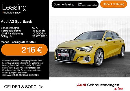 Audi A3 30 TFSI advanced LED*Pano*SHZ*EPH
