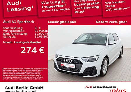 Audi A1 S line 25 TFSI S tr. LED PDC NAVI