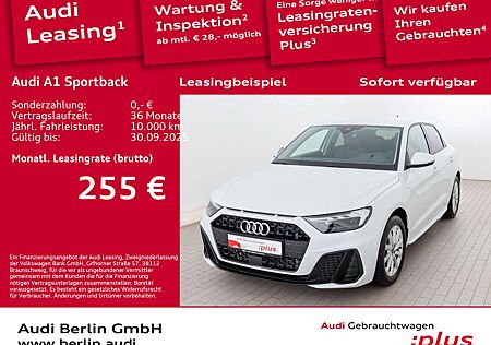 Audi A1 S line 25 TFSI S tr. LED PDC NAVI