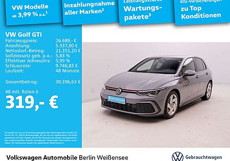 VW Golf GTI Volkswagen Golf VIII GTI 2.0 TSI*DSG*APP*PDC*AAC*RFK*SHZ*
