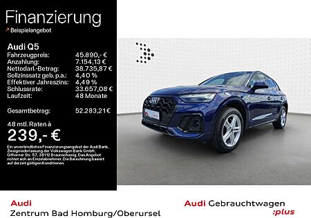 Audi Q5 45 TFSI quattro S line*Navi*Matrix*Alu*AHK*PD