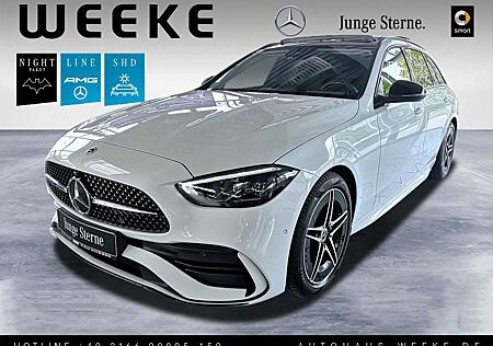 Mercedes-Benz C 300 T AMG Line PANORMA-SD+NIGHT-PAKET+LICHTPAK