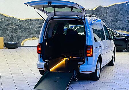 VW Caddy Volkswagen -DSG-Behindertengerecht-Highline-Rampe-150