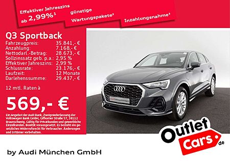 Audi Q3 45 TFSI e S tronic Virtual+/Navi+/P