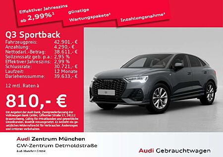 Audi Q3 40 TFSI qu. S tronic 2x S line Virt
