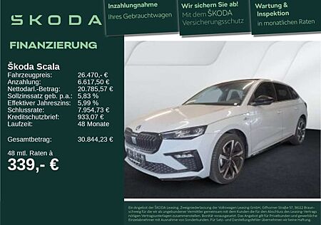 Skoda Scala Monte Carlo 1.5 TSI DSG PANO LED KAM APP