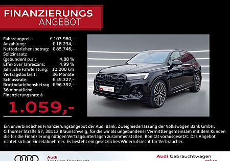 Audi Q7 50 TDI qu 2x S line HD-MATRIX STHZG PANO B&O