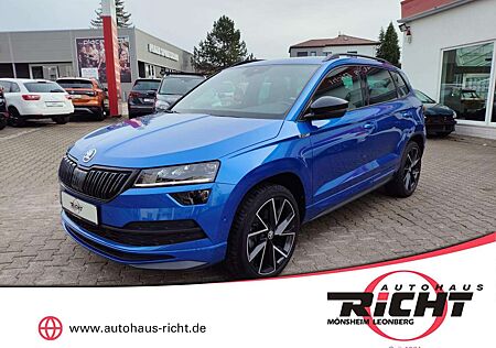 Skoda Karoq 2.0 TSI Sportline AHK Kamera Totwinkel ACC