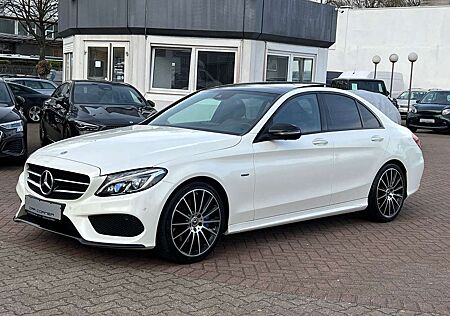 Mercedes-Benz C 350 e 3X AMG LINE NIGHT DESIGNO PANO LEDER ROT