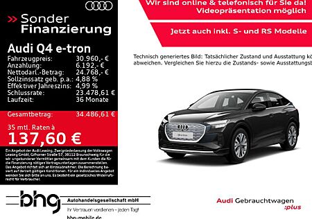 Audi Q4 e-tron Sportback 35 advanced Navi Kamera LED