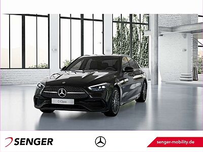 Mercedes-Benz C 180 AMG Adv.+ Night Burmester Memory Totwinkel