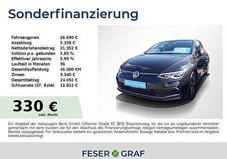 VW Golf Volkswagen 8 1.5 eTSI Move DSG ACC LED RüKa Sitzh.
