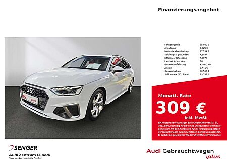 Audi A4 Avant S line 35 TFSI S tronic MMI LED Kamera