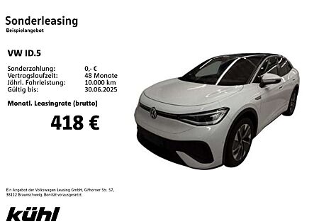 VW ID.5 Volkswagen Pro Performance mit Infotainment-Paket Wärm