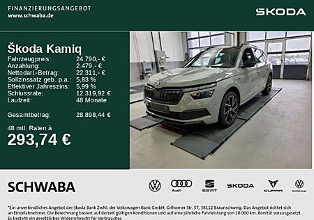 Skoda Kamiq Monte Carlo 1.5 TSI DSG *ACC*PANO*AHK*18''