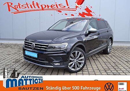 VW Tiguan Allspace Volkswagen 2.0 TDI 240 PS 4M DSG Highline AHK/20-ZOLL+DCC/TO