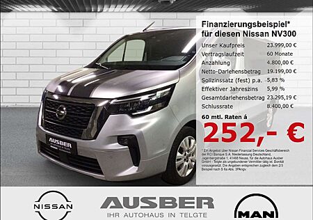 Nissan NV300 Kombi Autom. 8Sitzer Standheizung L2H1 3,0t TEKNA