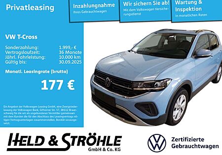VW T-Cross Volkswagen Life 1.0 TSI LED NAV AHK BEATS TRAVEL