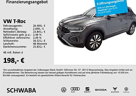 VW T-Roc Volkswagen Move 1.5 TSI LED*VIRTUAL*NAV*LANE*PDC*17"