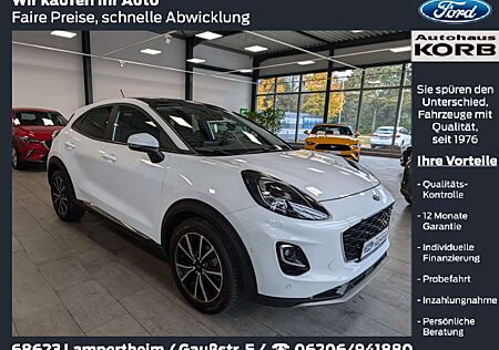 Ford Puma 1.0 EcoBoost Aut. TITANIUM, Panorama, Garantie