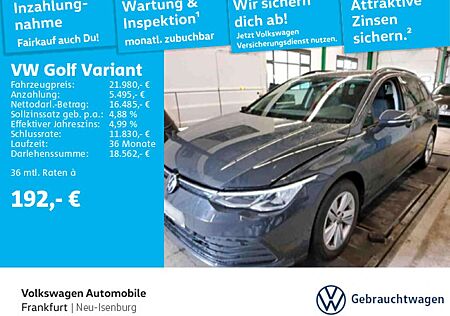 VW Golf Variant Volkswagen Golf VIII Variant 1.5 TSI Life AHK Spurhalteassi