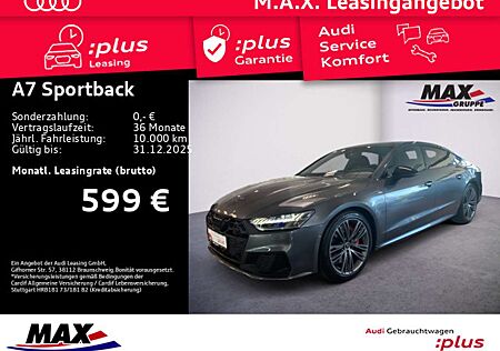 Audi A7 55 TFSI e QTT S-LINE HD MATRIX+AHK+