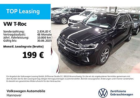 VW T-Roc Volkswagen 2.0 TDI DSG R-Line Navi AHK LED Kamera Shz