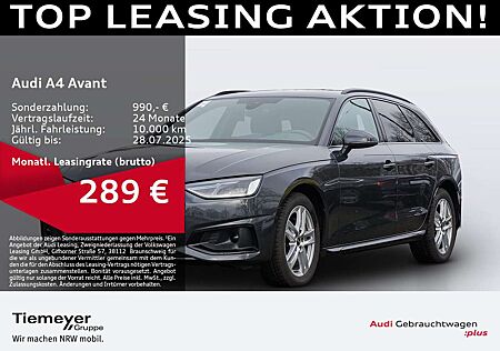 Audi A4 40 TDI Q ADVANCED LEDER LM18 eSITZE KAM