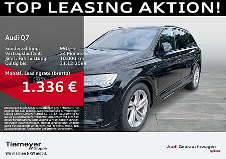 Audi Q7 50 TDI Q S LINE 7-SITZE LM20 AHK MATRIX