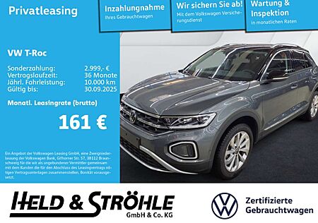 VW T-Roc Volkswagen Style 1.5 TSI DSG ACC AHK LED NAVI PDC SHZ