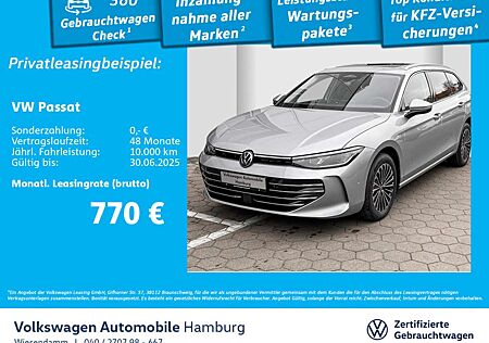 VW Passat Variant Volkswagen Passat 2.0 TDI SCR Elegance DSG AHK Pano Head-Up