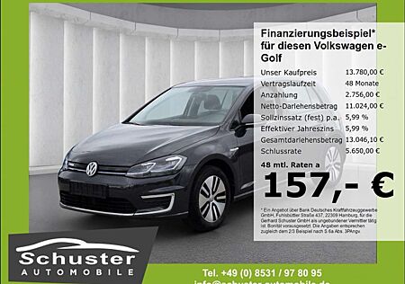 VW e-Golf Volkswagen *136PS LED Navi PDCv+h heizb.Frontsch Alu
