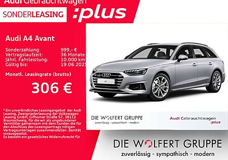 Audi A4 advanced 40 TFSI quattro S tronic AHK