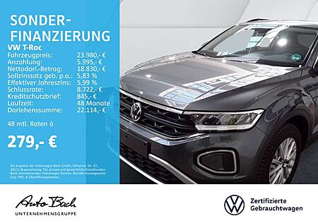 VW T-Roc Volkswagen 1.0 TSI "Life" Navi LED Digital Cockpit EP