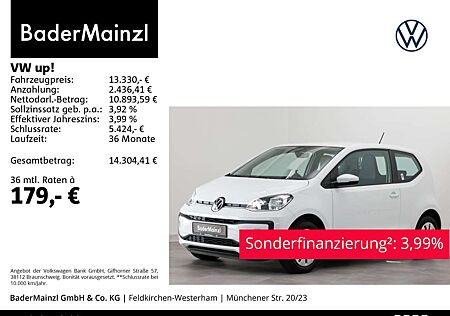 VW Up Volkswagen ! 1.0 TSI Move Sitzheizung Klima DAB+ Blueto.
