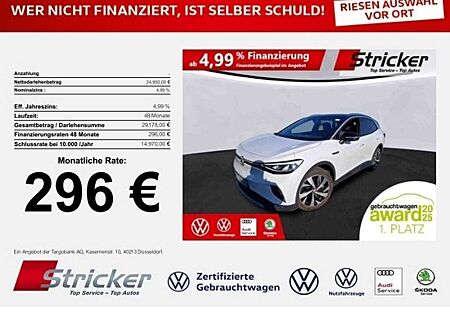 VW ID.4 Volkswagen 1st 150/77 296,-ohne Anzahlung Navi ACC Kamera