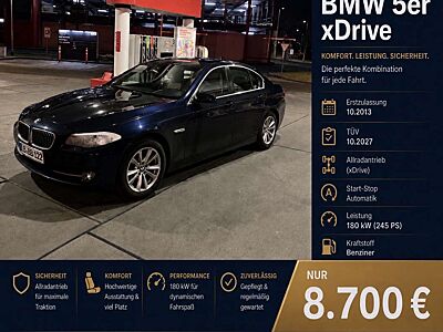BMW 528 528 i xDrive Keyless Allradantrieb, Vollleder