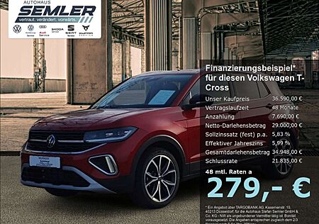 VW T-Cross Volkswagen 1.0 TSI DSG Style AHK MATRIX NAVI KESSY