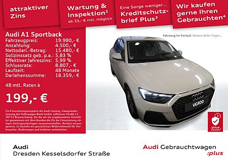 Audi A1 25 TFSI LED PDC Digital Cockpit