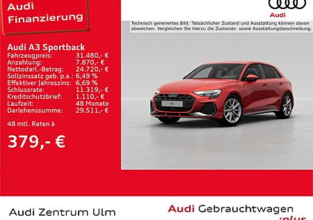 Audi A3 S line 35 TFSI NAV R-KAM LED 5J.GAR