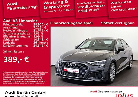 Audi A3 S line 35 TFSI S tr. PDC LED NAVI