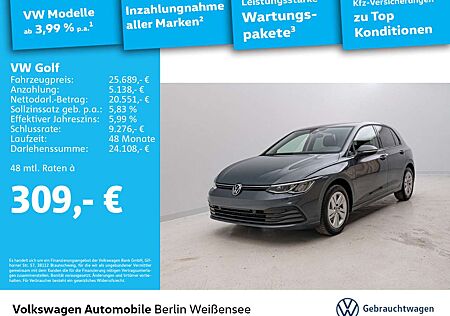 VW Golf Volkswagen VIII 1.5 eTSI DSG *LIFE*RFK*NAVI*LED*