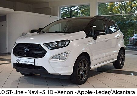 Ford EcoSport 1.0 ST-Line~Navi~SHD~Xenon~Apple~Leder