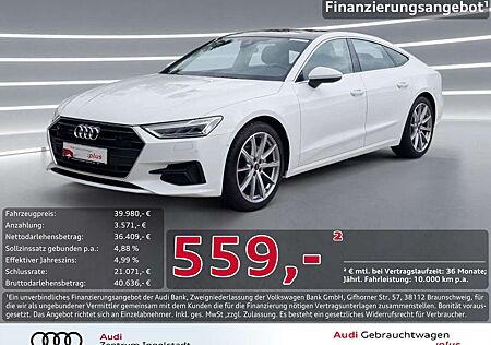 Audi A7 Sportback 40 TDI qu PANO B&O AHK ACC 20" KAM