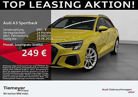 Audi A3 30 TDI 2x SLINE LM18 AHK NAVI+ LED