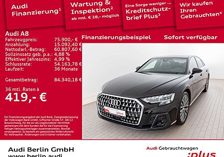 Audi A8 60 TFSI e qu tiptr. 360°K NAVI PANO HUD MATRI