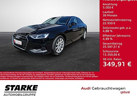 Audi A4 Limousine 40 TDI S tronic NaviPlus SHZ Schiebed...
