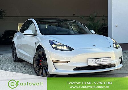 Tesla Model 3 gebraucht kaufen Tesla Model 3 Performance 78 kWh Dual Motor Matrix 20" 94,1% SoH
